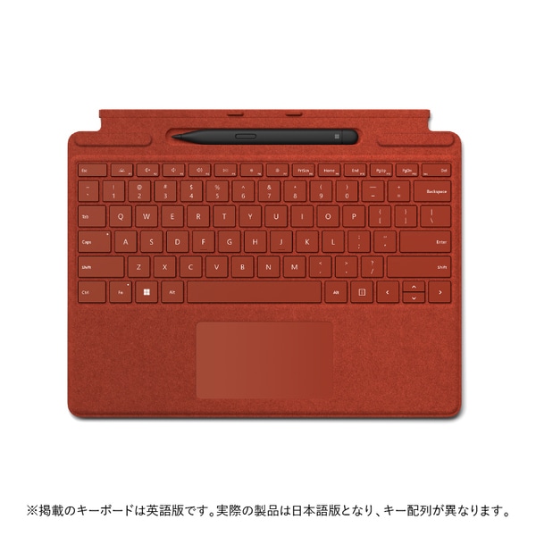 マイクロソフト スリムペン2付き Surface Pro Signature キーボード 日本語 8X6-00079 [プラチナ] 価格比較 -  価格.com
