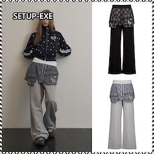 【SETUP-EXE】韓国人気★ STRIPE ANGEL TOP SETUP‐EXE】33 ANGEL TOP / 【セットアップエグゼ】33
