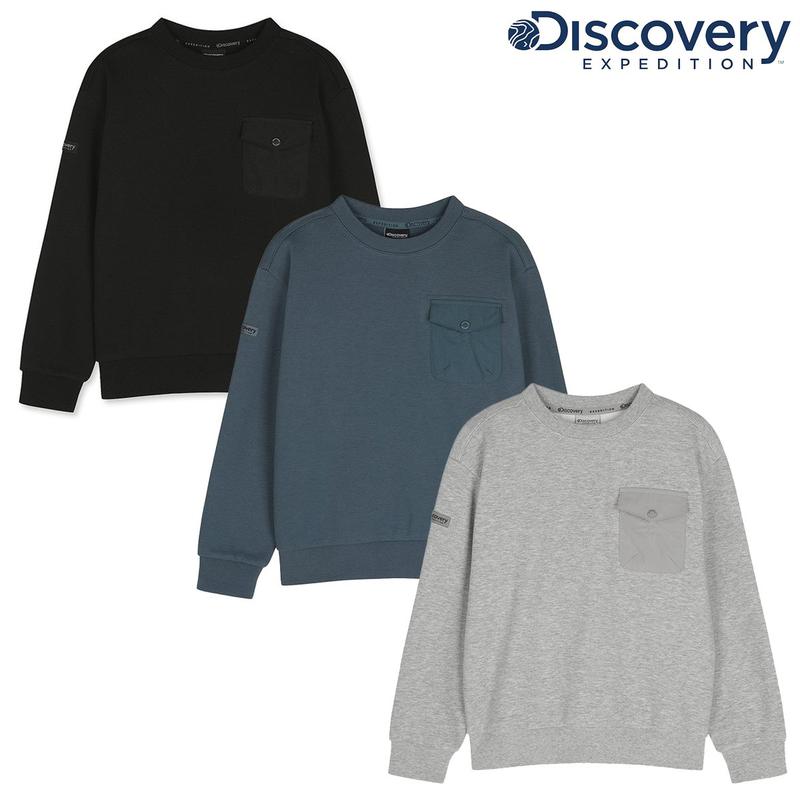 キッズポケットポイント起毛 맨투맨 DKTR53056