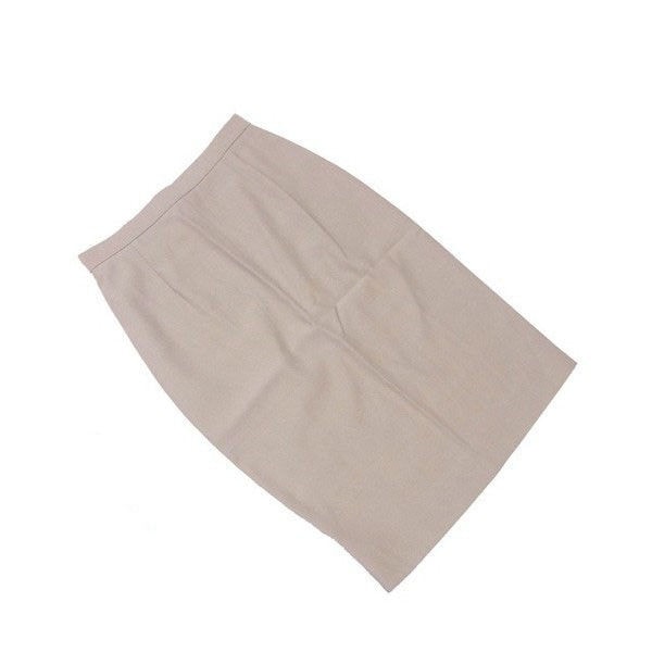 スカート スリット入り ロング タイト USA8サイズ ベージュ 中古 5,967円