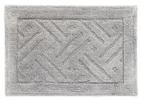 乾度良好リッカ 50×70cm バスマット グレー 抗菌 防臭 滑り止め 洗濯 洗える 吸水 速乾 お風呂マット 足ふきマット