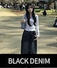 BLACK DENIM