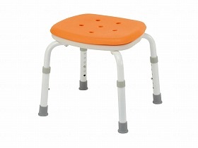 パナソニックエイジフリー シャワーチェア [ユクリア] コンパクト スツールN オレンジ PN-L41021D