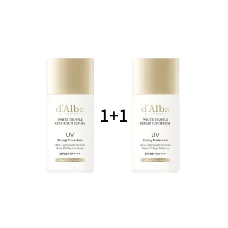 1+1 ホワイトトリュフ リペア サンセラム SPF50+PA++++ 35ml + 35ml