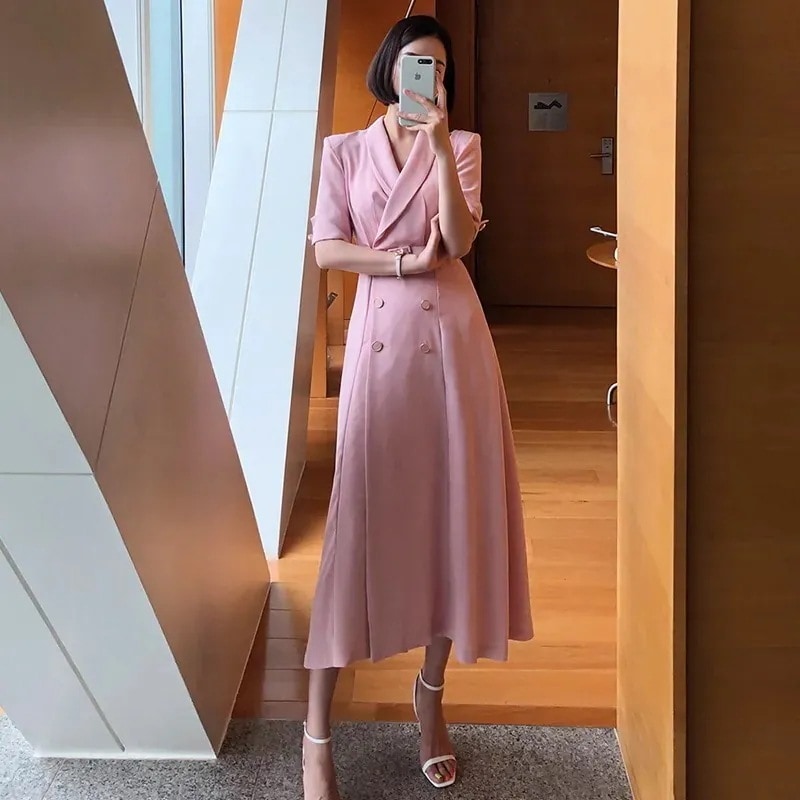 春 ゆったり大きいサイズ ロングワンピース 日系 チェック ワンピース レディース ファッション体型カバー 着痩せ 長袖 ワンピ20代 30代 40代 50代母の日19