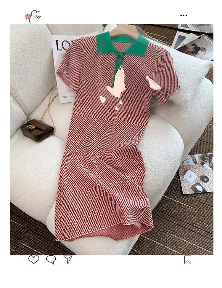 新デザイン感小衆感小柄シャツワンピース 4,709円