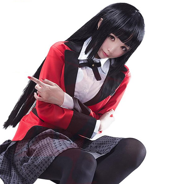 賭ケグルイ 蛇喰夢子全頭面 着ぐるみ コスプレ マスク 鍵つきkigurumi