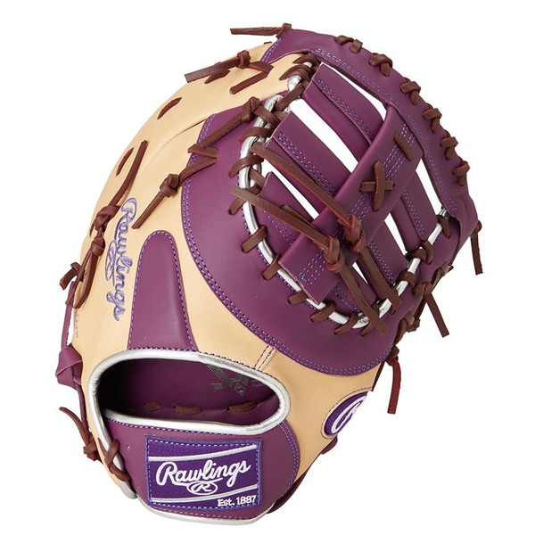 Rawlings ローリングス 軟式 HYPER TECH COLOR SYNC ファースト用 サイズ11.75 GR4FHTCM53-PPL-CAM グラブ グローブ 一般 野球