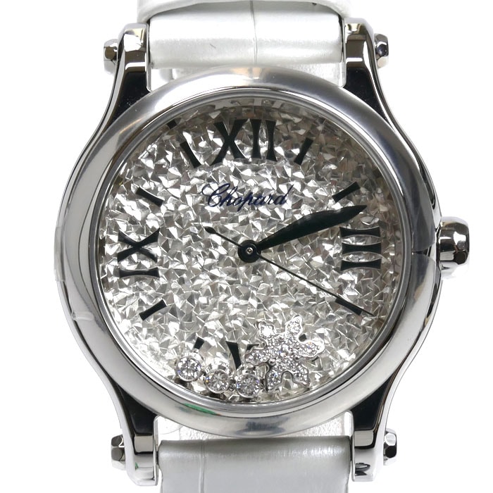 Chopard ショパール ハッピースノーフレーク 腕時計 自動巻き 278573-3022 レディース 中古 極美品 247,500円
