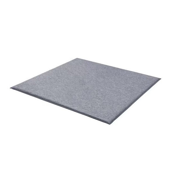 ACRGR-1818-N ネイビー ラ・クッションラグ 接触冷感極厚タイプ 四角形ラグ (185×185cm) メーカー直送