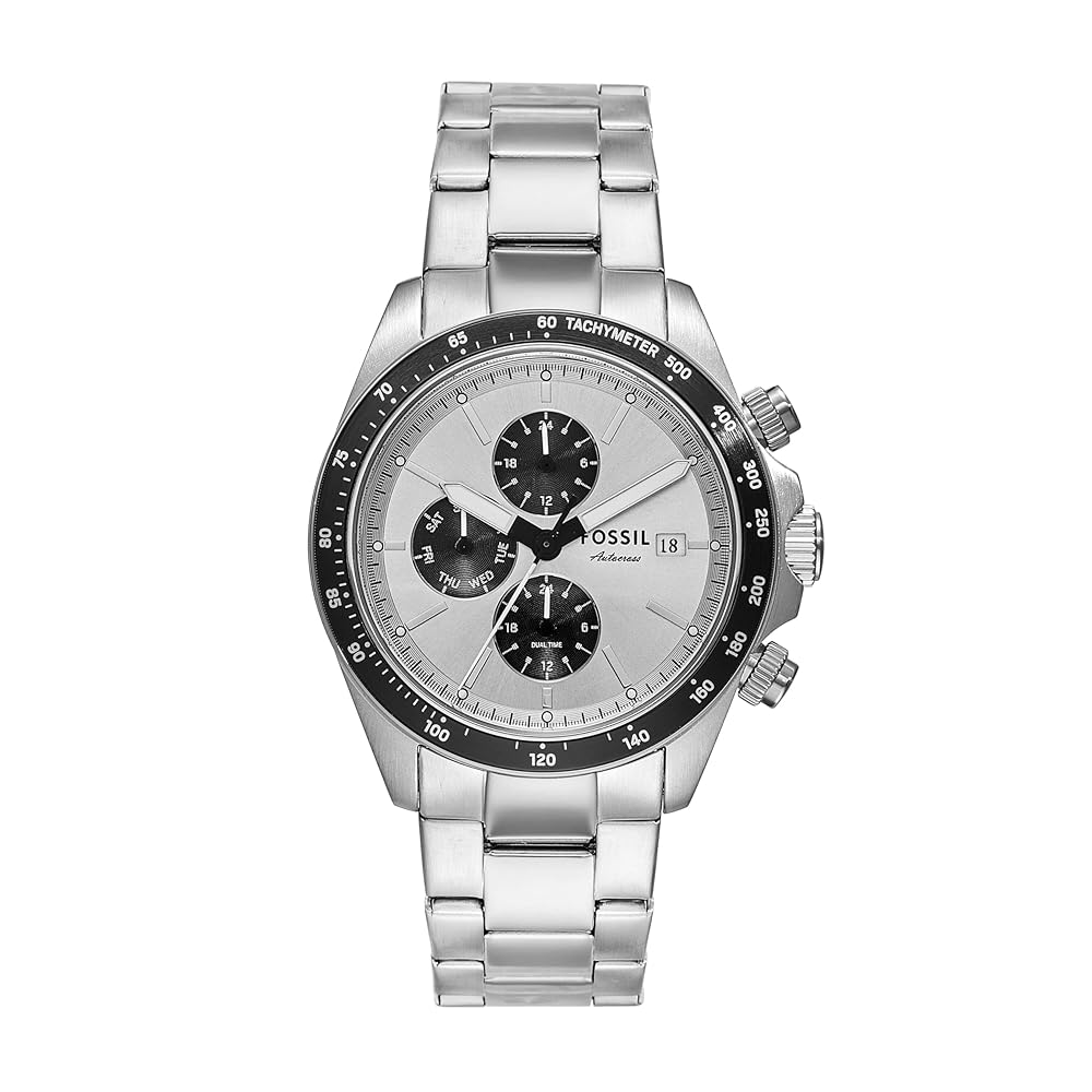 [フォッシル] 腕時計 AUTOCROSS BQ2873 メンズ シルバー