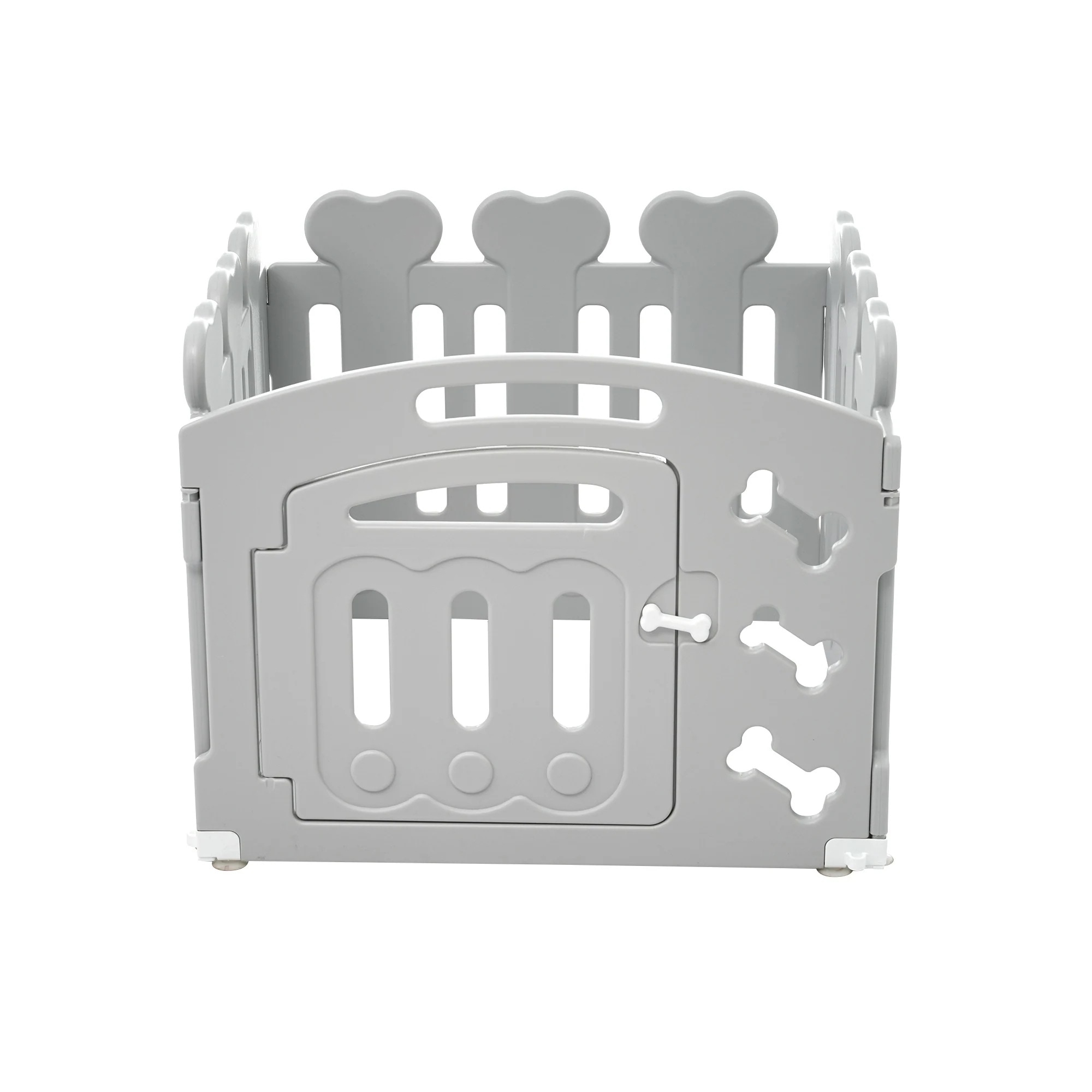 サークル 犬 ドッグサークル ペットサークル ドア付き 4枚セット 小型犬 中型犬 ケージ 犬用品 犬 犬用 老犬 シニア 滑り止め付き 多頭飼い 方形 広々 連結 丈夫 拡張 頑丈 ペット用ケージ