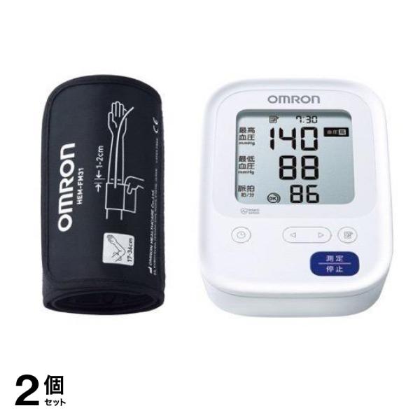オムロン 上腕式血圧計 HCR-7106 1台 2個セット