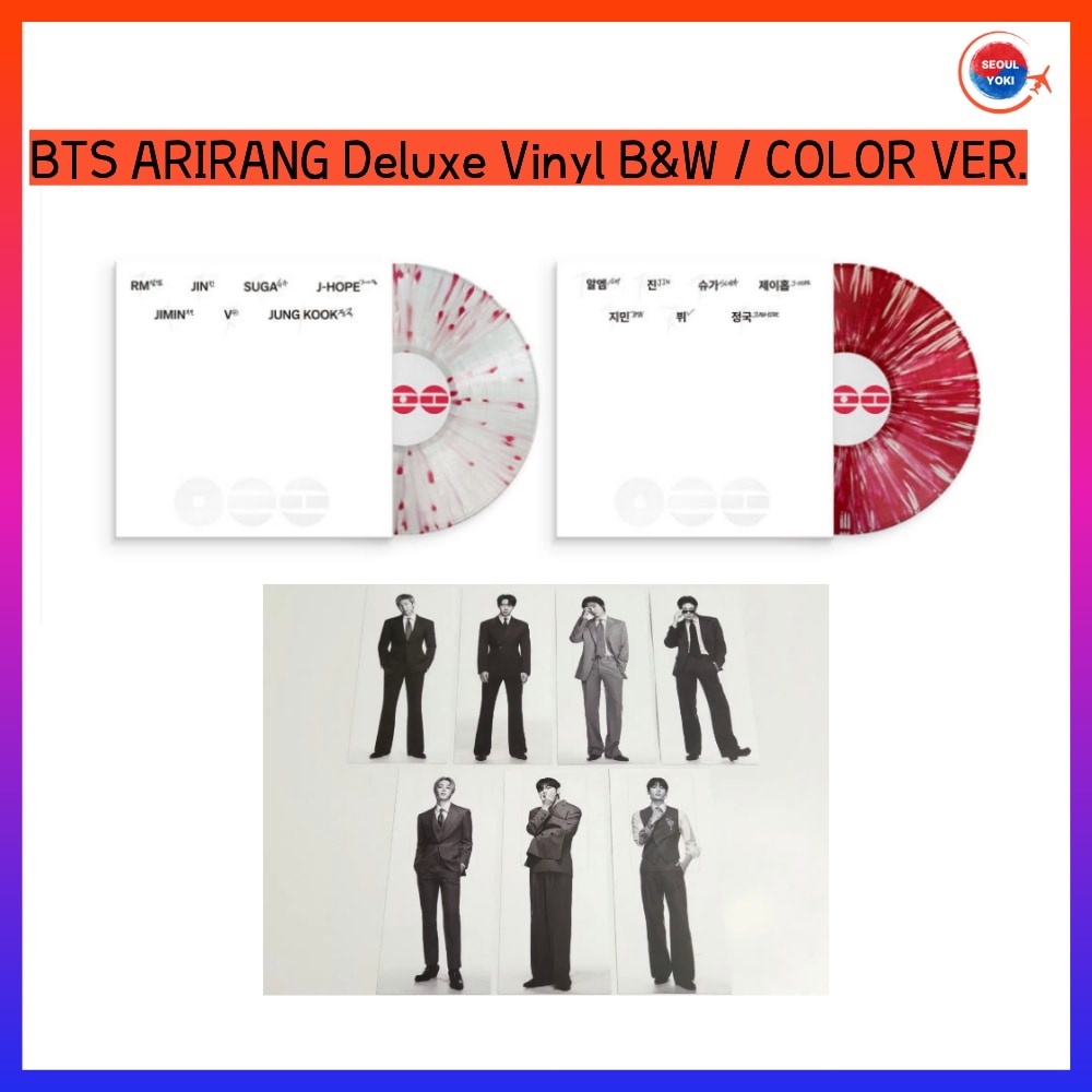 [2種選択] (Deluxe Vinyl) BTS 5集 [ARIRANG] アールエム アルバム 当店特典 韓国チャート反映