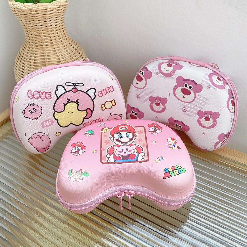 Switch Pro ゲームコントローラー 収納バッグ NSPro 収納バッグ 保護ケース ハードシェルバッグ かわいい