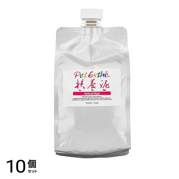 日本動物薬品 ペットエステ 扶養泥 アルミパック 1000g 10個セット