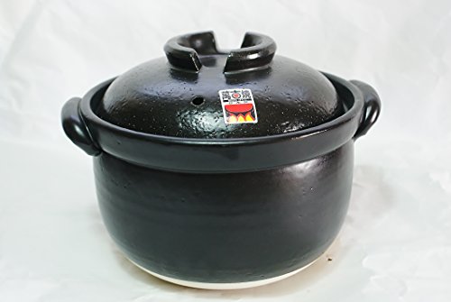 サイズ：３合炊き 【 ふっくら ごはん鍋 】 3合炊き 二重蓋 四日市ばんこ焼 (日本製) 【
