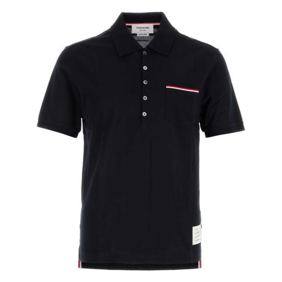 THOM BROWNE Men Polo Shirts MJP022A 01455 415 BLUE