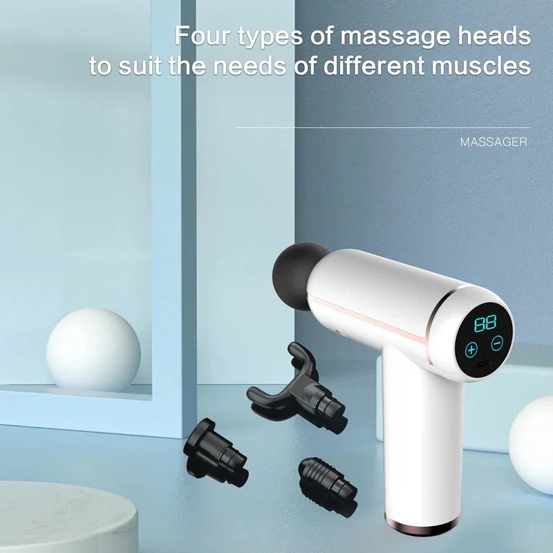 ルーズショルダーと脚 全身ケア 軽量 筋肉痛を和らげるための全身マッサージ 小型 電子マッサージャー 新品全身使用可 筋膜リリース