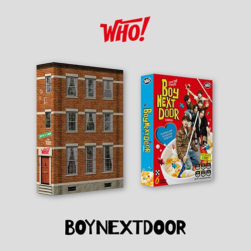 [未開封新品] [特典フォトカード6種] [BOYNEXTDOOR]ボーイネクストドアシングル1集2種セット[WHO!]KPOP CD