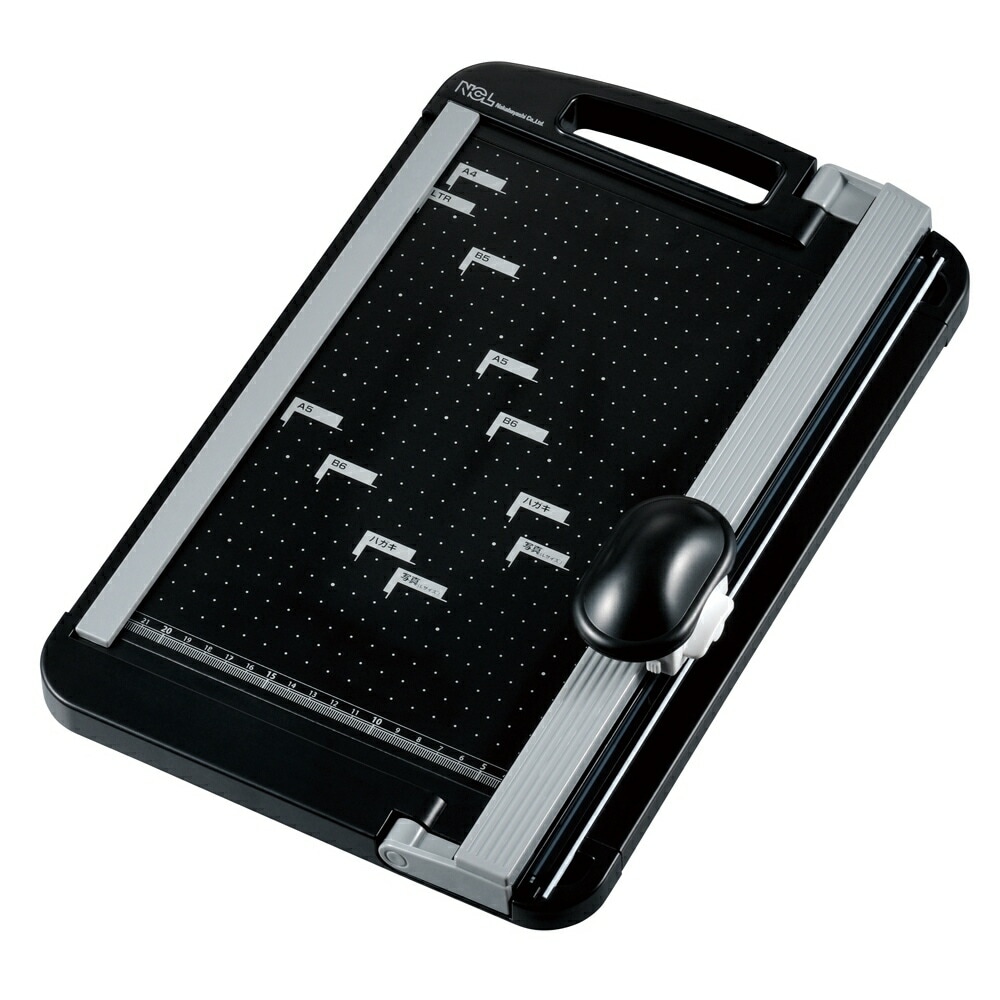 （まとめ買い）ロータリーカッター 裁断機 A4 ブラック NRC-N2A4D [x3]