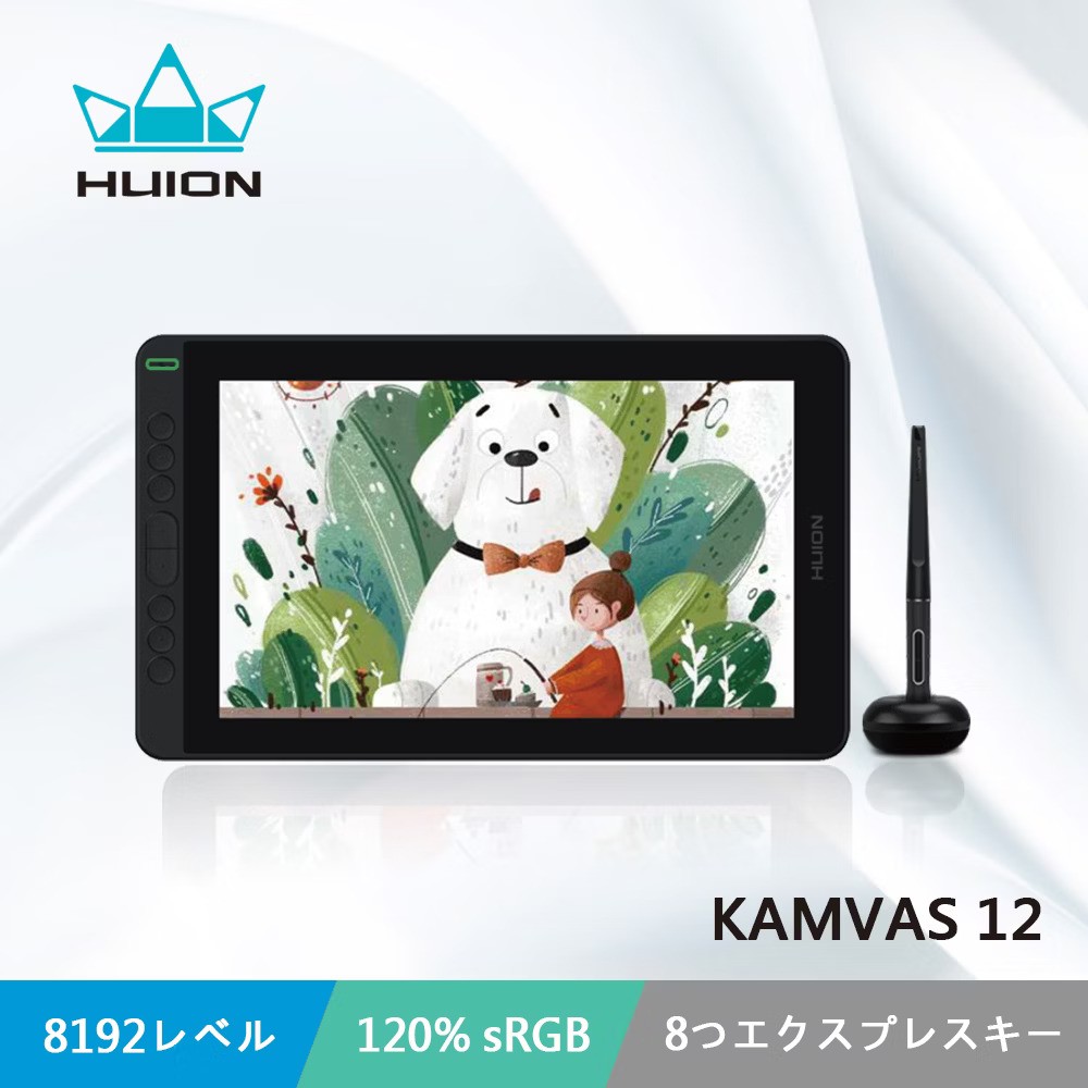 Kamvas 12 液晶ペンタブレット 11.6インチ Android Windows MacOS対応 20,424円