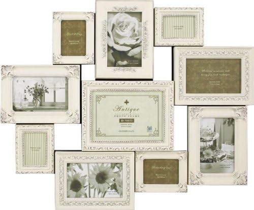 ユ-パワ- Antique Style デコレーション10ウォールフレーム 10ウィンドー アンティークバニラ DF-07001