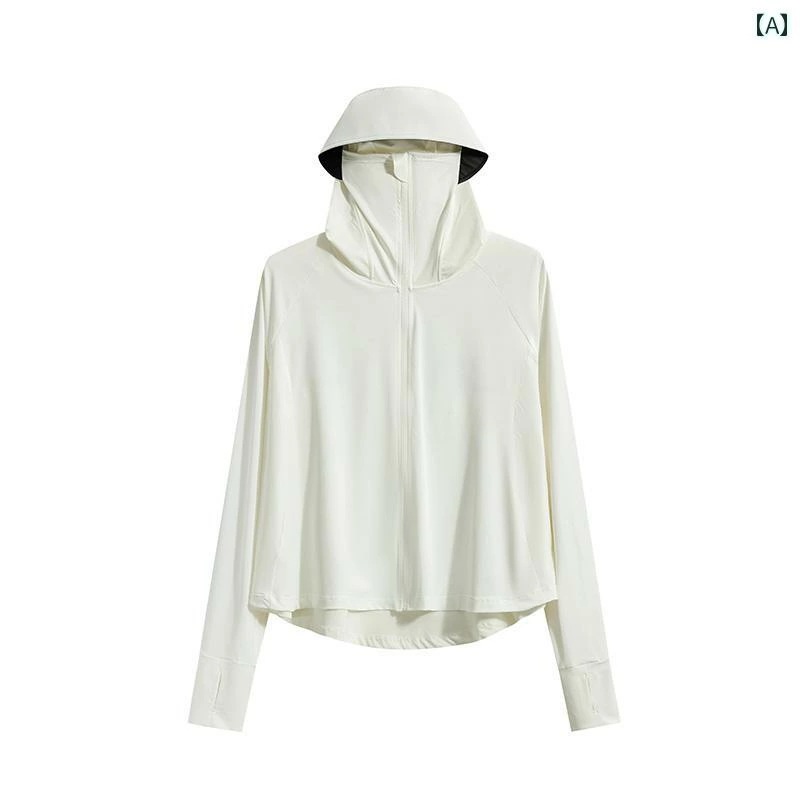 パーカー カジュアル レディース トップス 日焼け防止 服 女性 夏 抗UV コート 薄手 日焼け防止 服 グレー フード付き 5,279円
