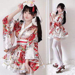 振袖 正絹 雲取 四季花 手毬 身丈168cm 裄丈68cm 中古 リサイクル 着物