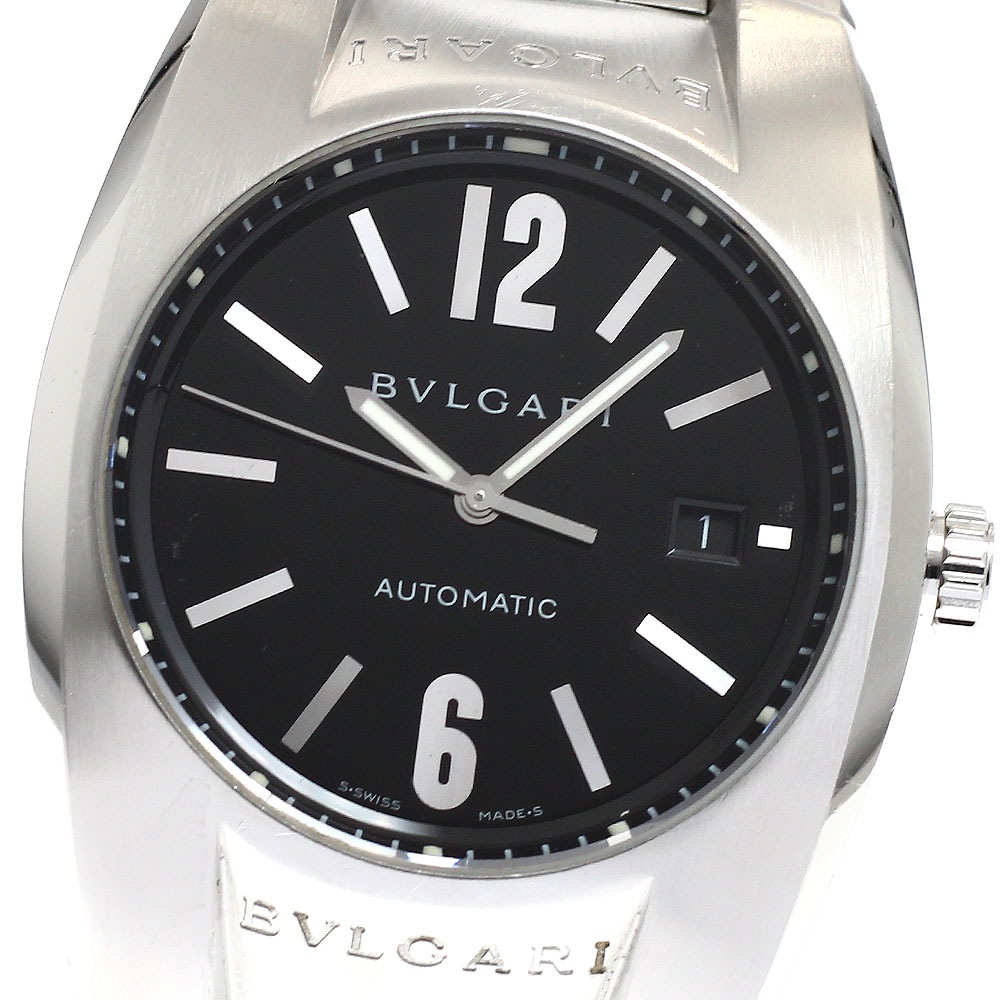 ブルガリ BVLGARI EG40S エルゴン デイト 自動巻き メンズ _918717【中古】