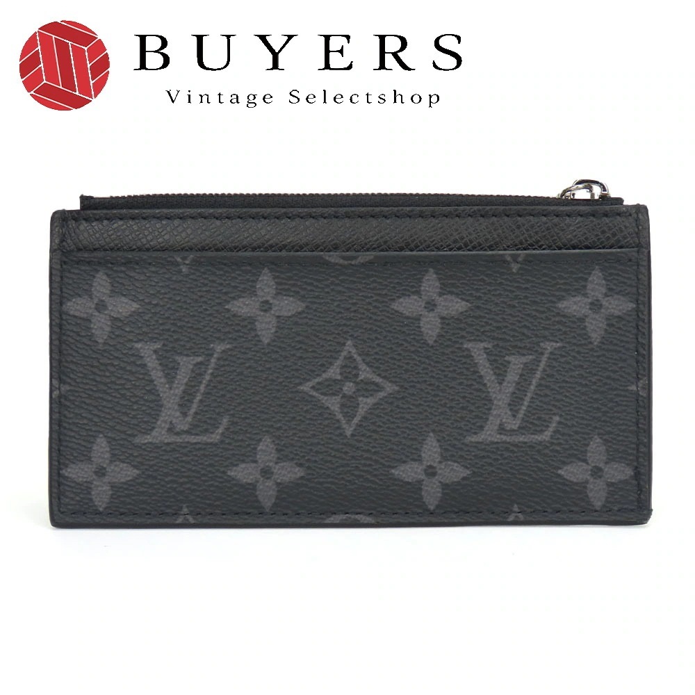 中古 コインケース コインカード・ホルダー M30271 モノグラムエクリプス タイガラマ ノワール ブラック フラグメントケース 小物 普段使い メンズ 男性