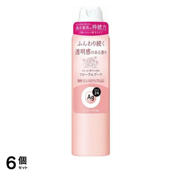 Ag DEO24 エージーデオ24 デオドラントスプレー フローラルブーケ L 142g 6個セット