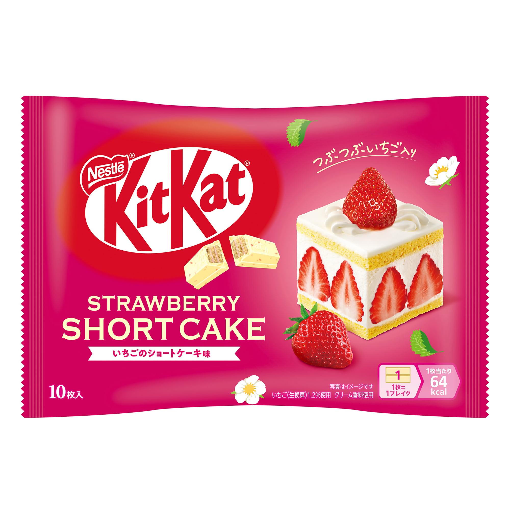 ネスレ キットカット ミニ いちごのショートケーキ味 10枚 ×12袋