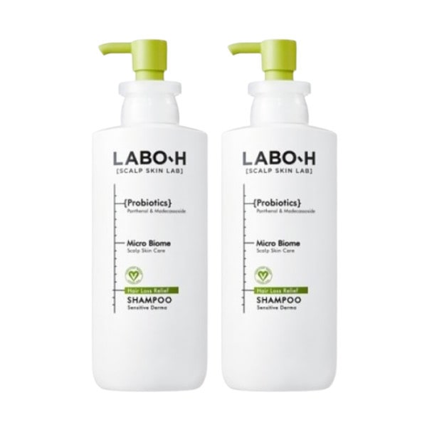 ラボエイチ脱毛症症状緩和シャンプー敏感ダーマ400ml2入