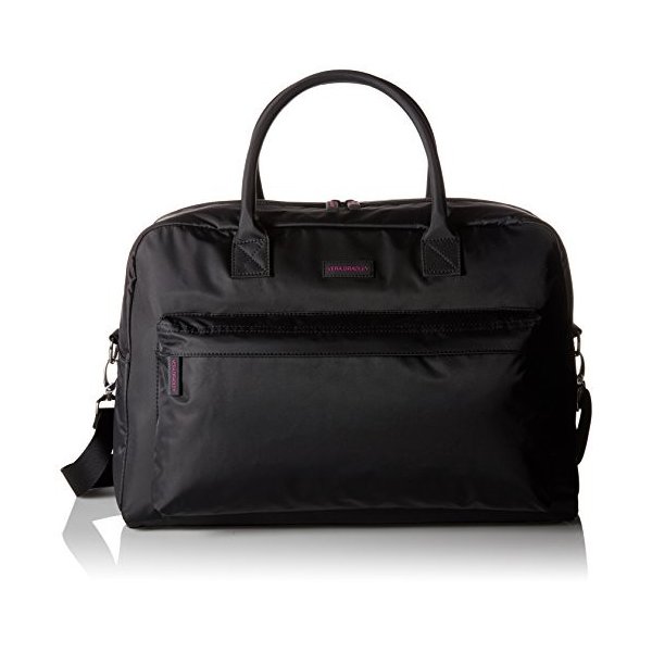 Vera Bradley Women s Perfect Companion Travel Bag， Black 並行輸入品