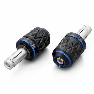 デイトナ DAYTONA 37607 バーエンド KIRIKO ブルー 汎用