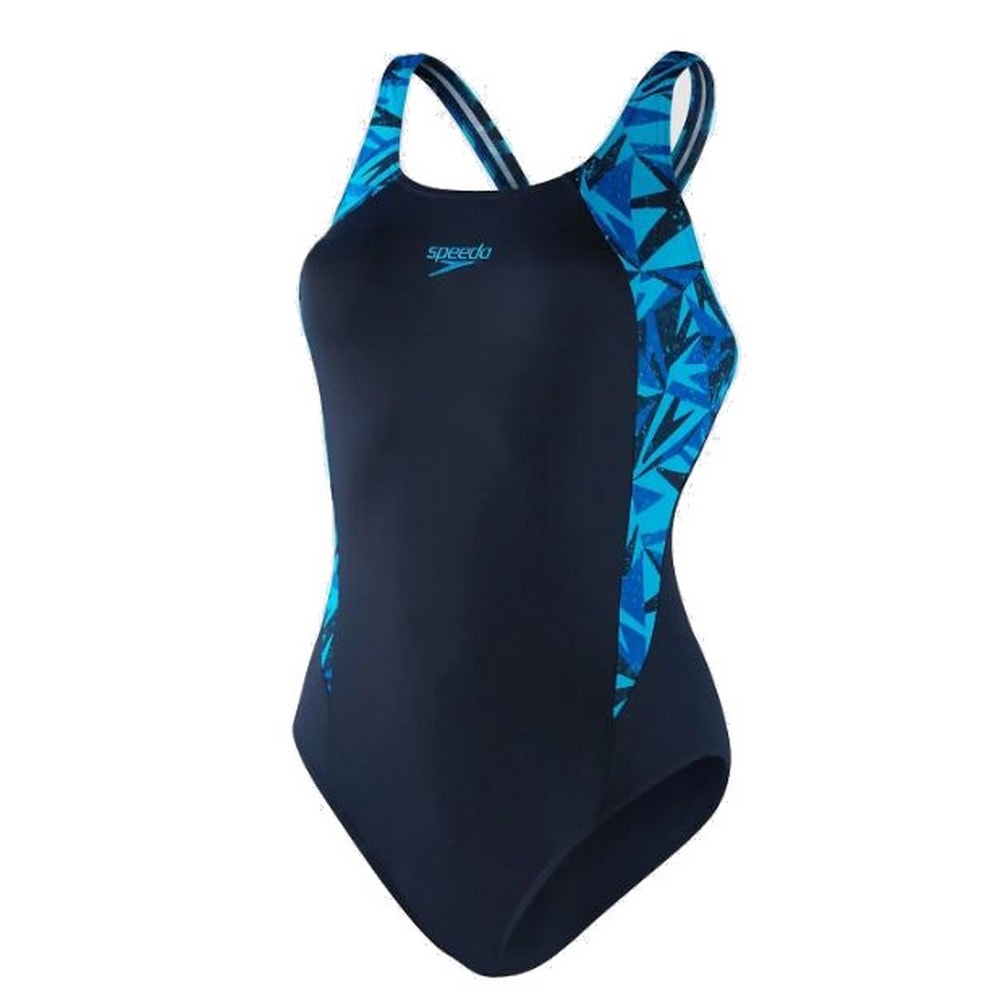 (英国より直送) Speedo レディース/レディース Hyperboom Splice Eco Endurance+ ワンピース水着