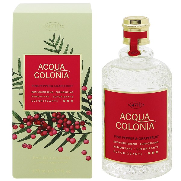 4711 アクアコロニア ピンクペッパー＆グレープフルーツ EDC SP 170ml 7,423円
