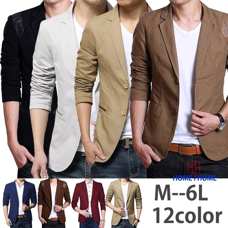 【急速出荷】テーラードジャケット メンズ 無地 切替 紳士服 カジュアル ビジネス対応 フォーマル 新作 大きいサイズ スタイリッシュ スーツ