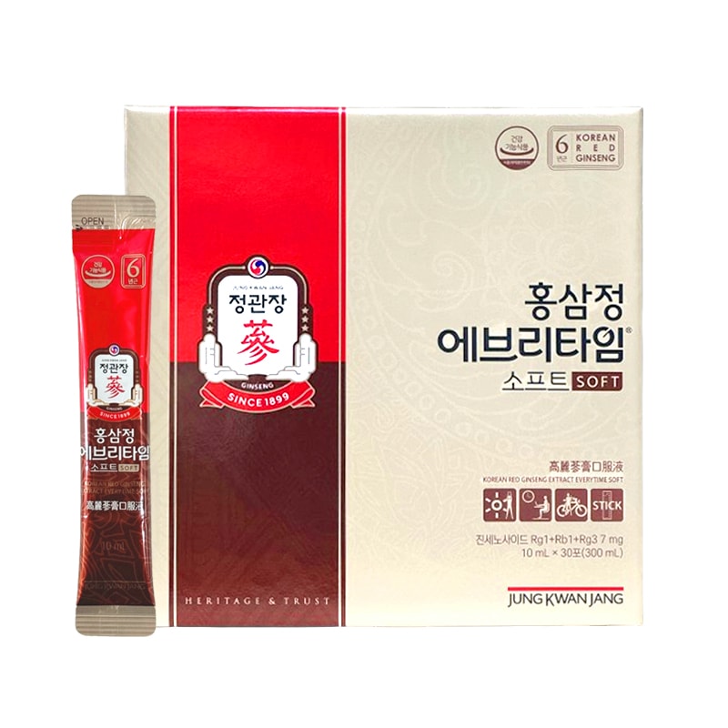 紅参精エブリタイムソフト, 10ml*30包