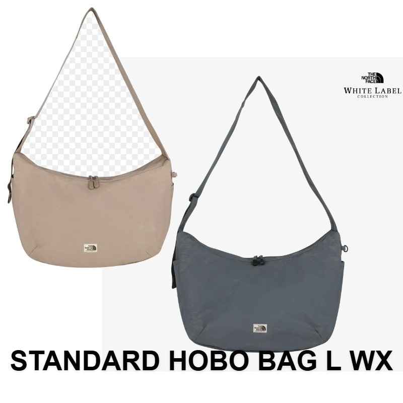 韓国正規品保証 関税負担なしNN2PR78J STANDARD HOBO BAG L WX デイリー 基本 着装 男子 女子 人気 韓国 ファッション 男女共用 アウトドア