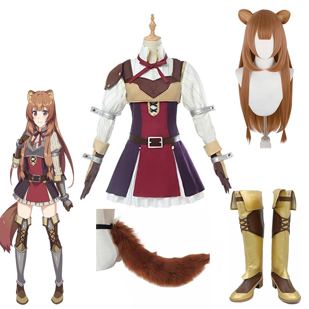 ラフタリア コスプレ 衣装＋尻尾 ウィッグ 靴 追加可 らふたりあ 盾の勇者の成り上がり 槍の勇者のやり直し コスプレ衣装 クリスマス ハロウィン 忘年会 6,970円