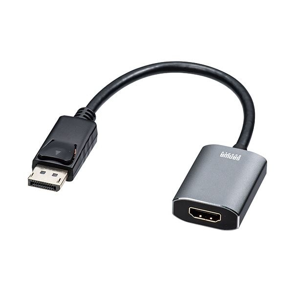(まとめ)サンワサプライ DisplayPort-HDMI 変換アダプタ HDR対応 AD-DPHDR01 1個 (×3セット)