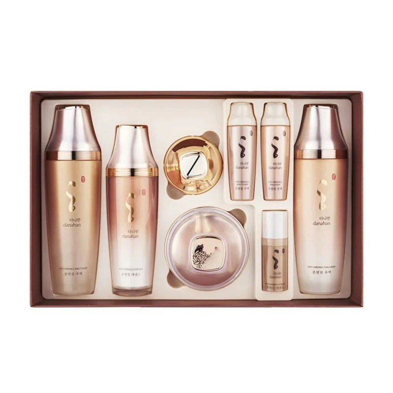 本然進 ボンヨンジン スキンケア 4点+ギフト4点 化粧水 乳液 セット 韓国 保湿 鎮静 栄養 スキンケア セット クリーム 美容液 乾燥肌