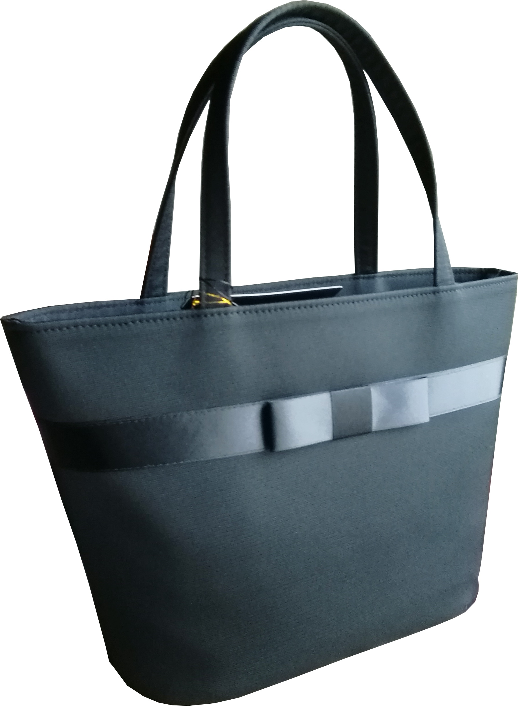 フォーマルバッグ トートバッグ 黒 卒業式 卒園式 葬儀 結婚式 入学式 大きめ 冠婚葬祭 日本製　211-81