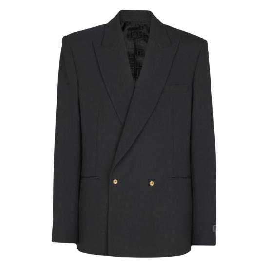 BALMAIN Men Suit Jackets GH1SI890 WD49 0PA BLACK