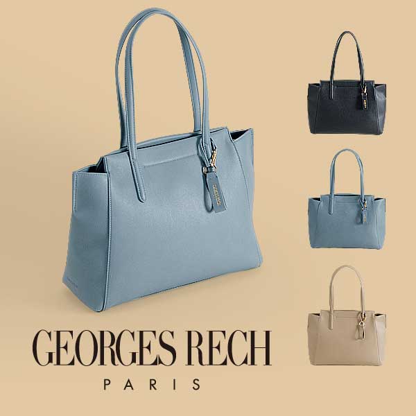 レディース GEORGES RECH ジョルジュレッシュ PERLE ペルル トート レディースバッグ ブランド 鞄 かばん カバン 通勤バッグ シュリンク調の合成皮革 ビジネス 通勤 面 17,094円