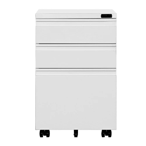 新作入荷 収納 事務机 大容量 3段 サイドワゴンラック キャスター付き 完成品 デスクワゴン スチール オールロック ワゴン A4 ファイル 値下げィス スチール オフィス キャビネット 脇机 引き 7,679円