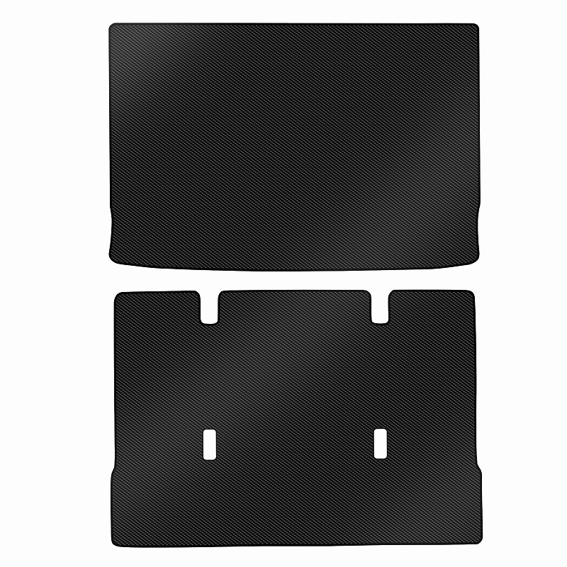 [防水マット]日産 NV200 バネットワゴン 後期 5人乗り ラゲッジマット フロアマット トランクマット [カーボン柄]