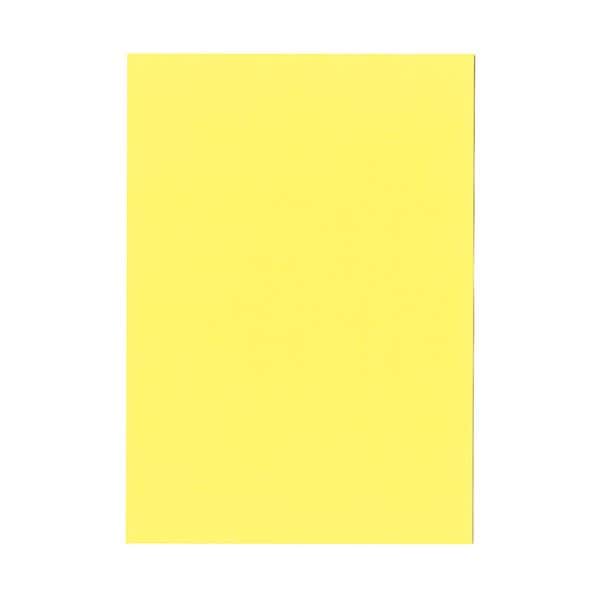 (まとめ）北越コーポレーション 紀州の色上質A3Y目 薄口 やまぶき 1箱(2000枚:500枚×4冊)(×3セット)